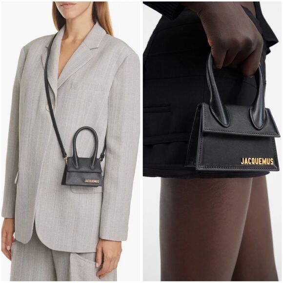 Jacquemus Le Chiquito Leather Mini Top Handle Bag - Picture 2 of 12